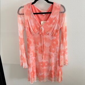 Floral Long Sleeve Dress